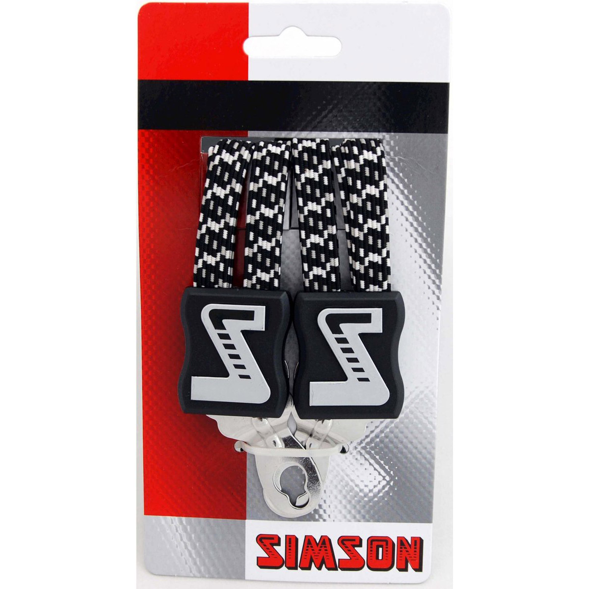 Simson snelbinder Extra Lang 4-binder zwart-wit op kaart