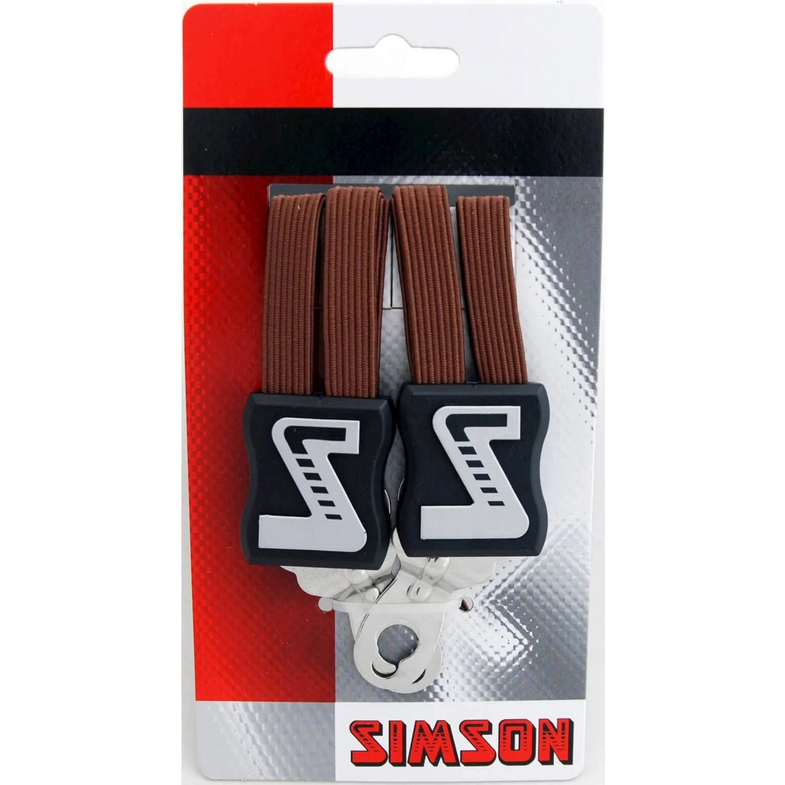 Simson snelbinder 3-binder bruin op kaart