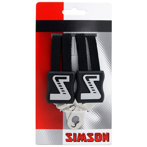 Simson snelbinder Kort 49cm  3-binder zwart op kaart