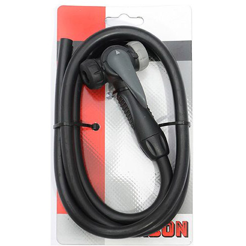 Simson hogedruk fietspompslang voor pomp Pro zwart op kaart