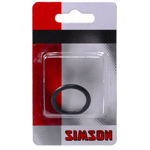 Simson fietspompzuiger voor pomp Pro zwart op kaart