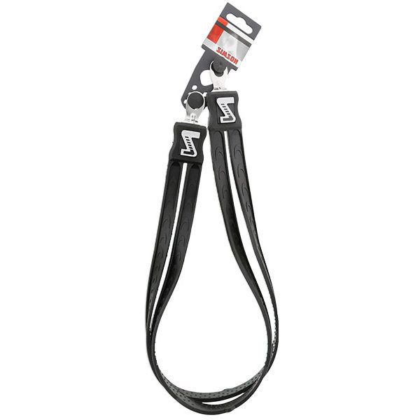 Simson snelbinder rubber 2-binder zwart op kaart