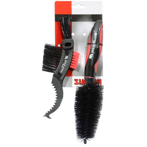 Simson onderhoudsborstelset 2 borstels op kaart