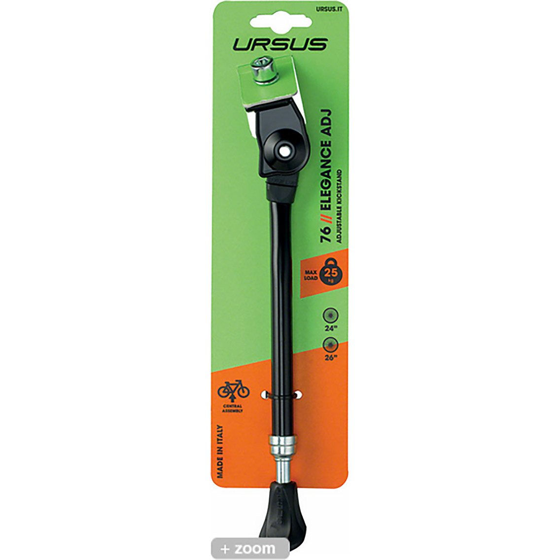 Ursus middenstandaard Elegance 16-18" verstelbaar zwart