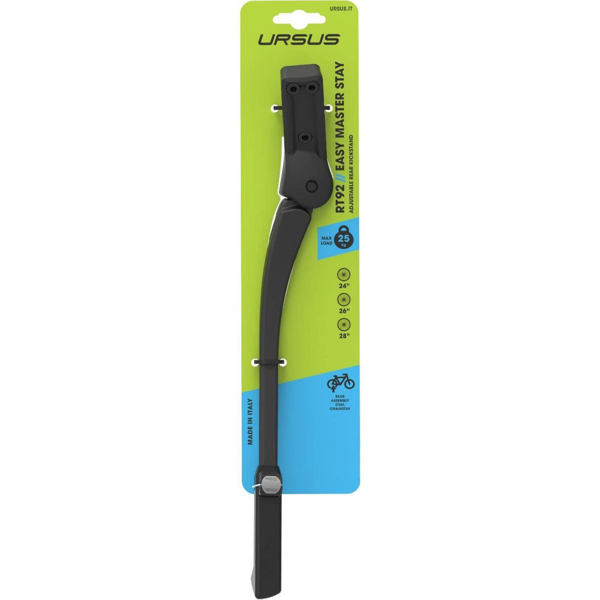 Ursus achterstandaard RT92 Easy 27,5-29" verstelbaar zw