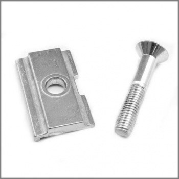 Esge standaard adaptorset F20 smal 56x33.5x10 inbus M10x55