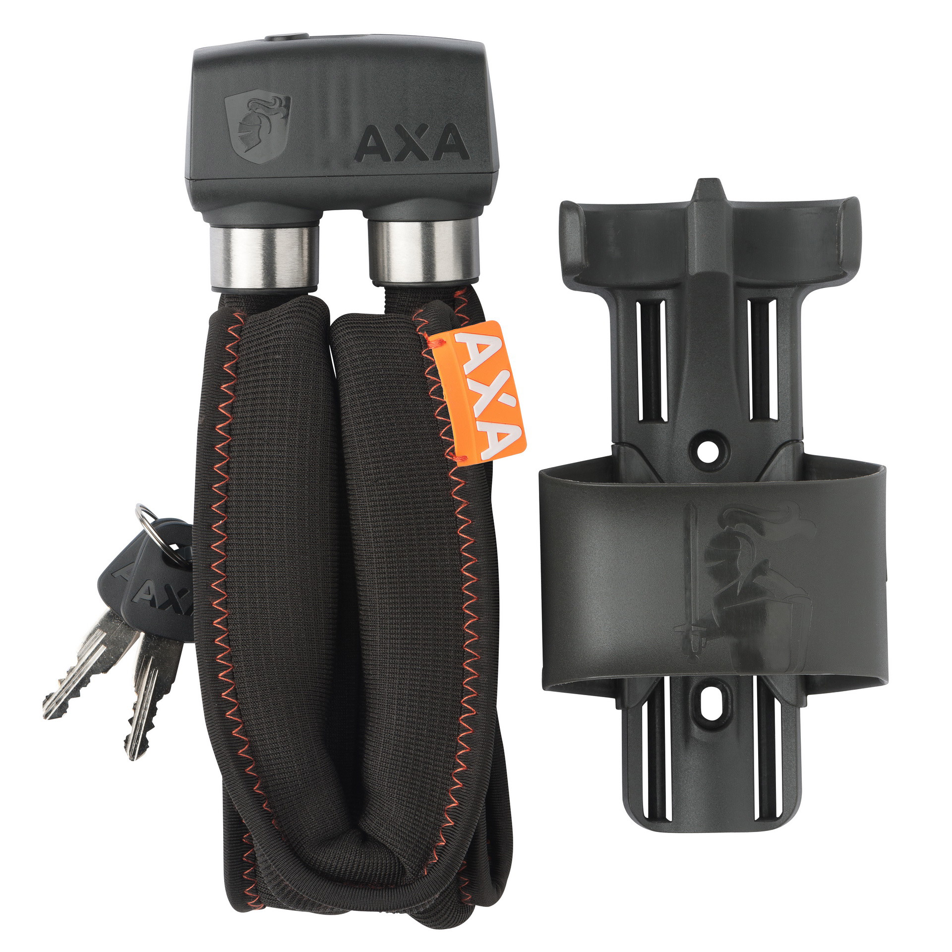 AXA vouwslot Foldable 800 100cm/8mm donker grijs