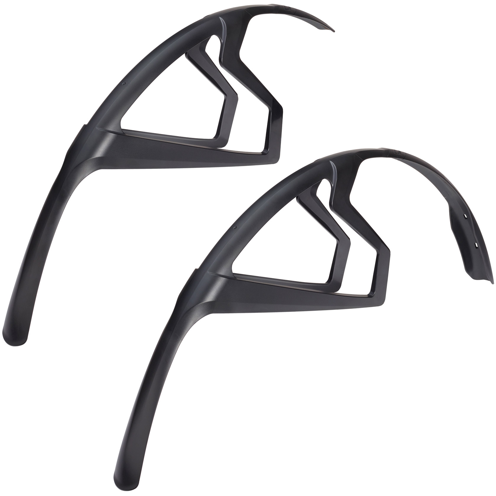 Polisport spatbordset R-Mud 28" race klitteband 32mm zwart