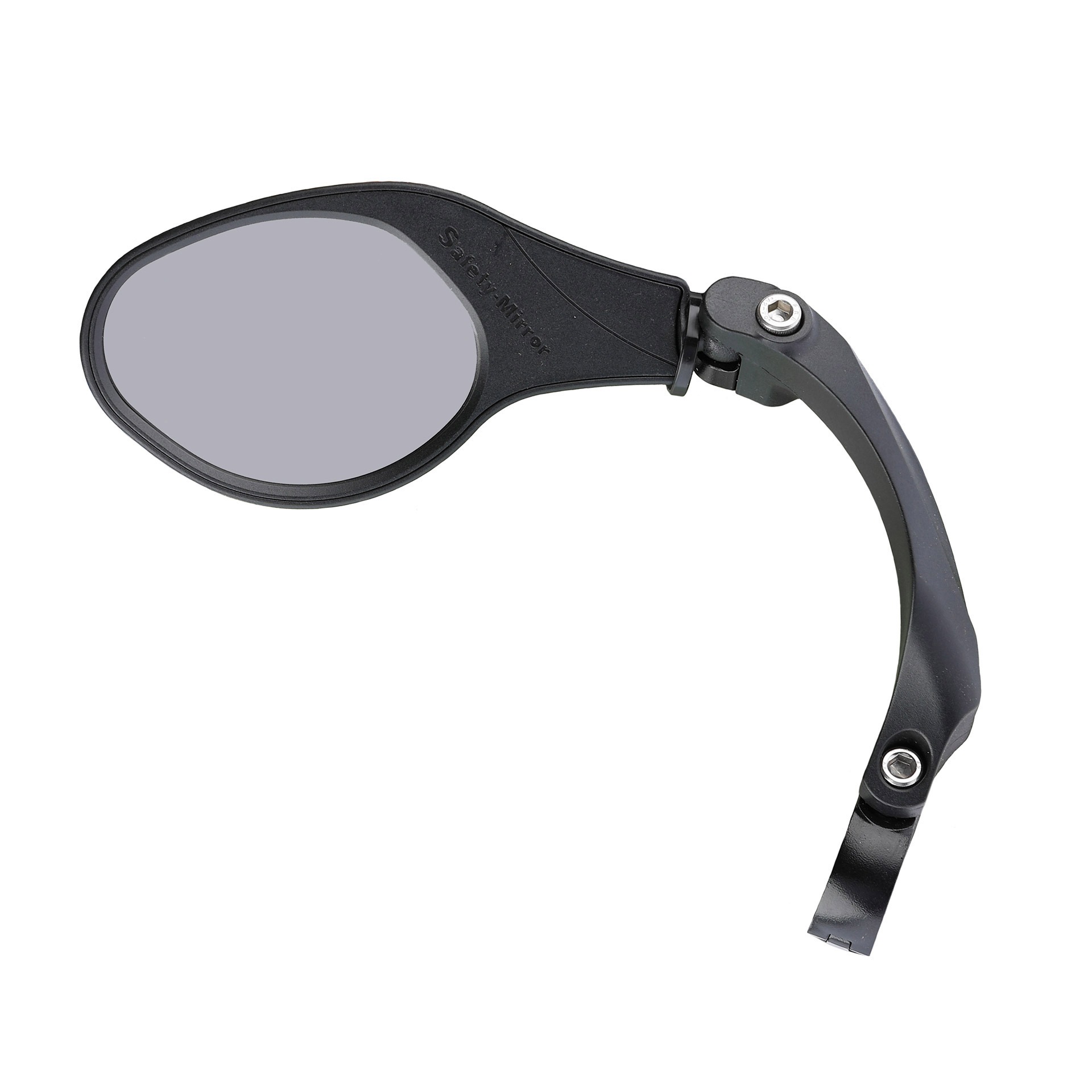 Mirage linkerspiegel met klem  draaibaar stuurbev. zwart