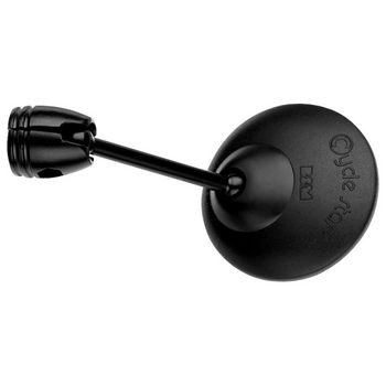 Busch & Müller spiegel klein rond in/op stuur recht zwart