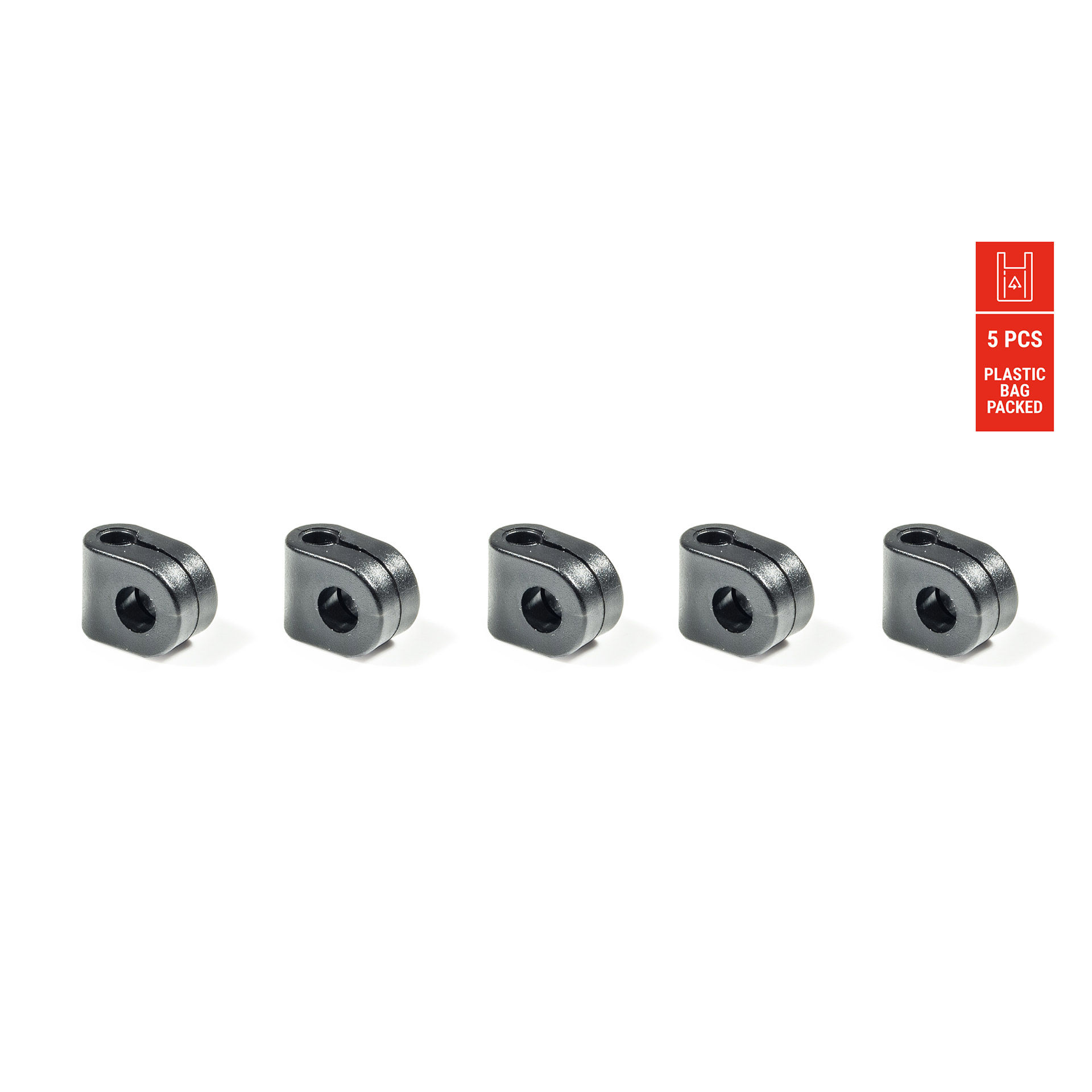 Eurofender spatbordstangklem plastic (5st)