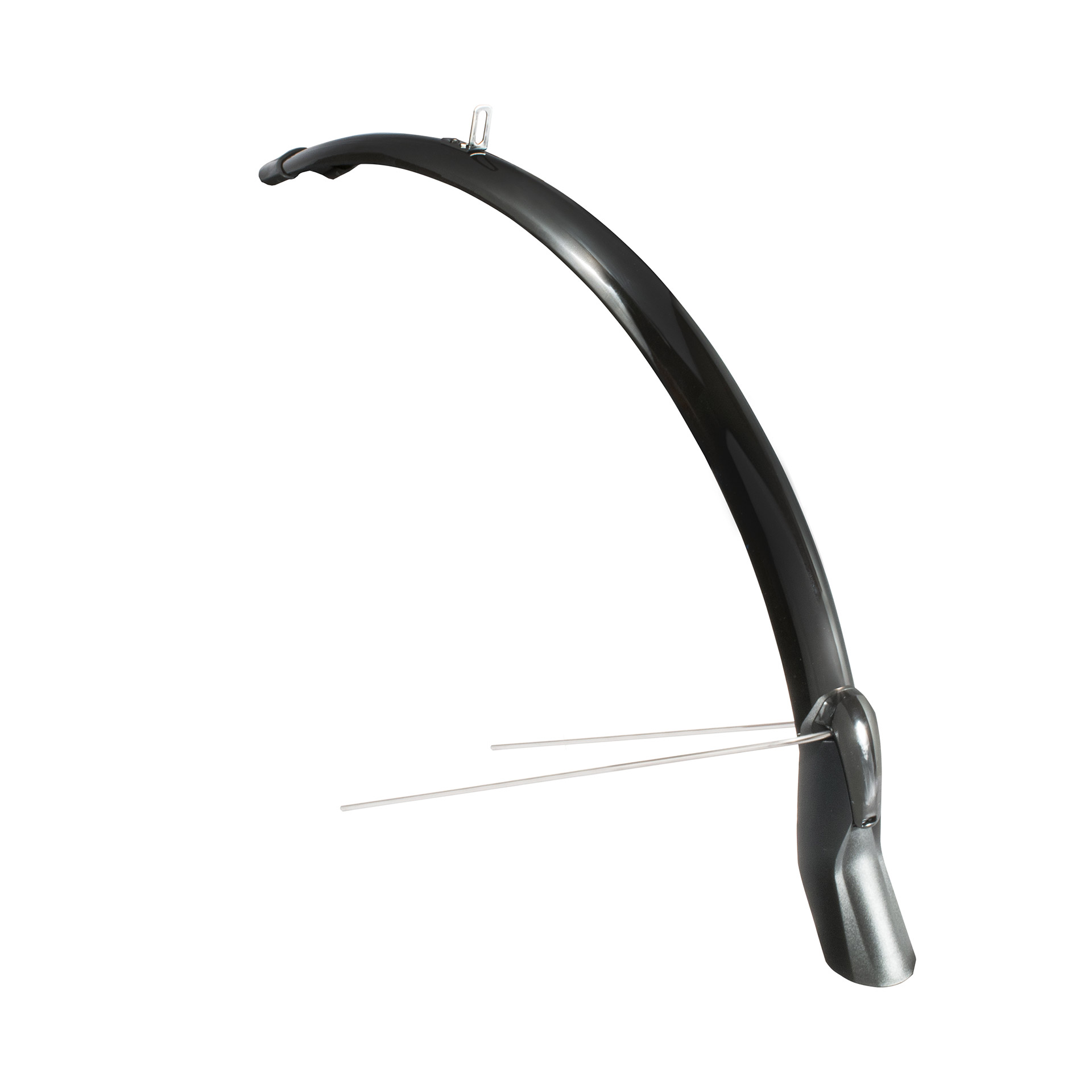 Eurofender voorspatbord Scatto 51mm 28" glans zwart