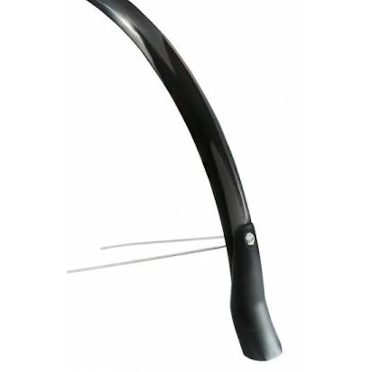 Eurofender achterspatbord Snello 51mm 28" glans zwart