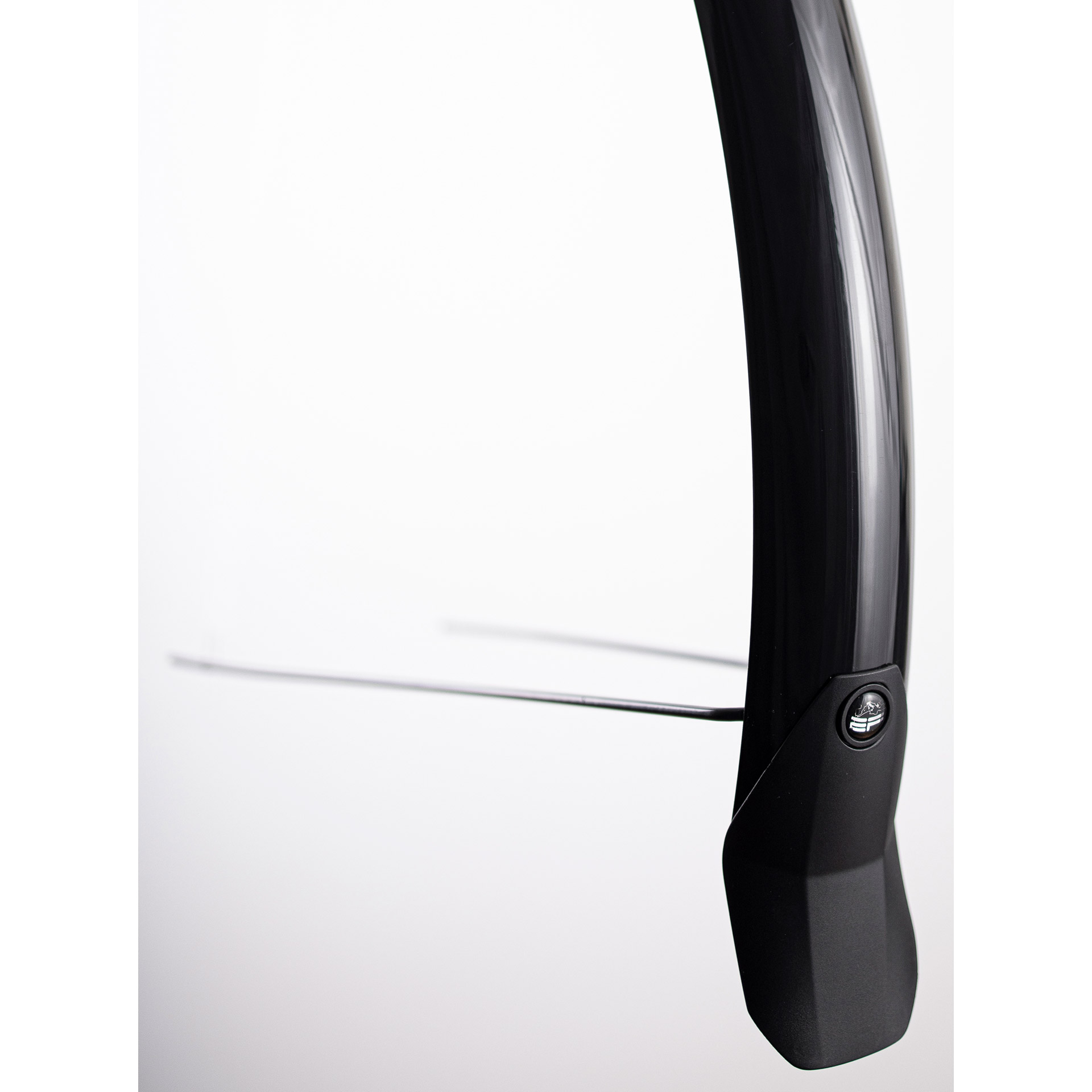 Eurofender voorspatbord Lampo 58mm 28" zwart