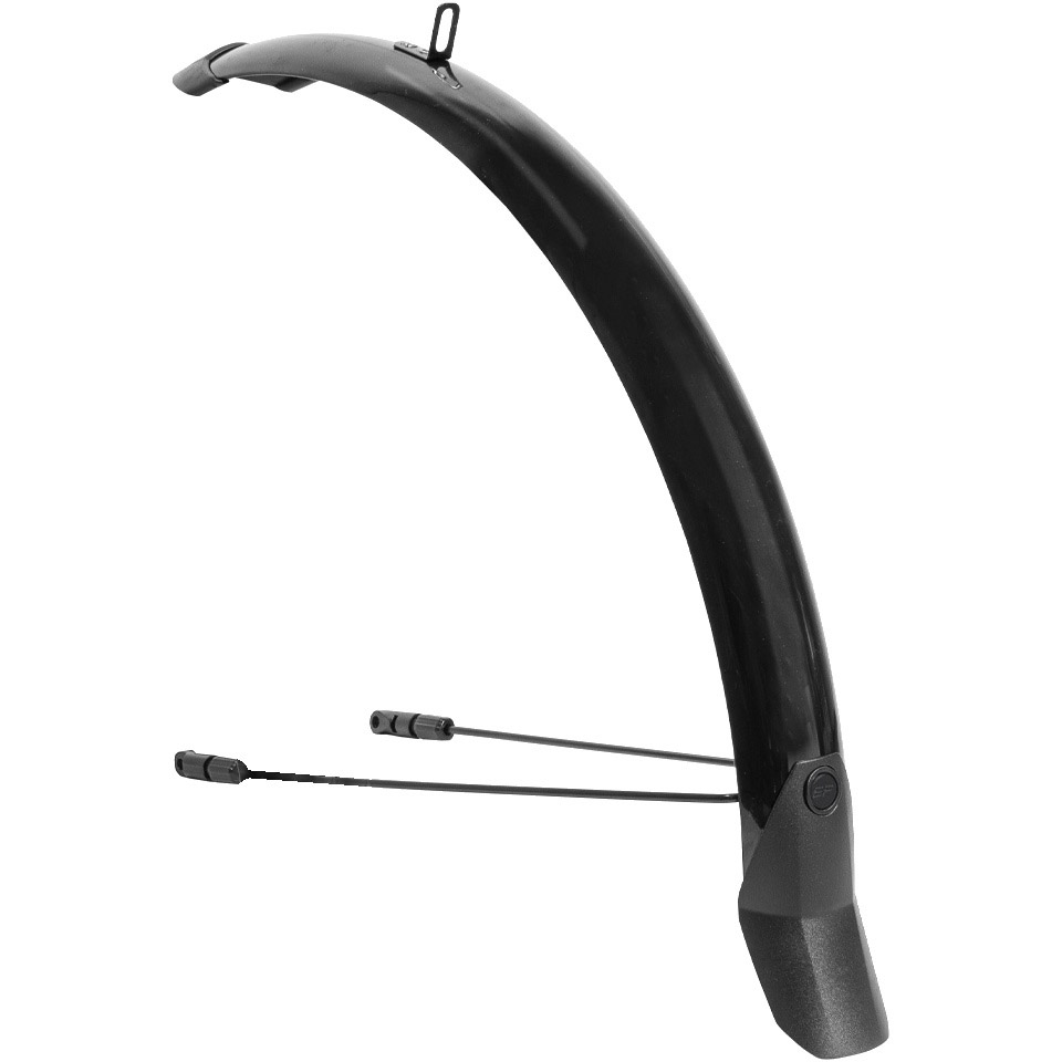 Eurofender voorspatbord Lampo 58mm 28" mat zwart