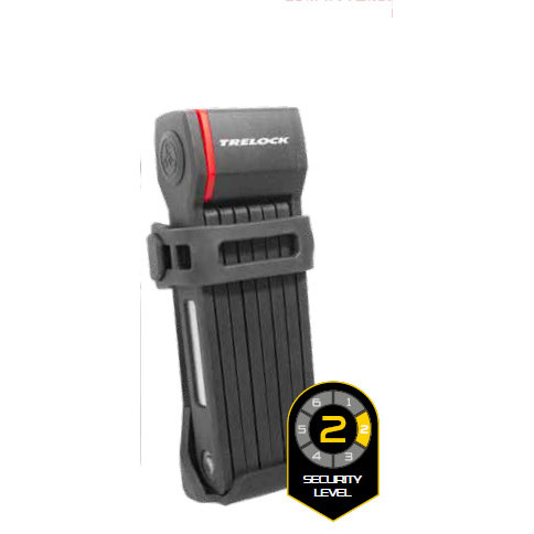 Trelock FS 280 Vouwslot Two.Go 80cm X-Move zwart
