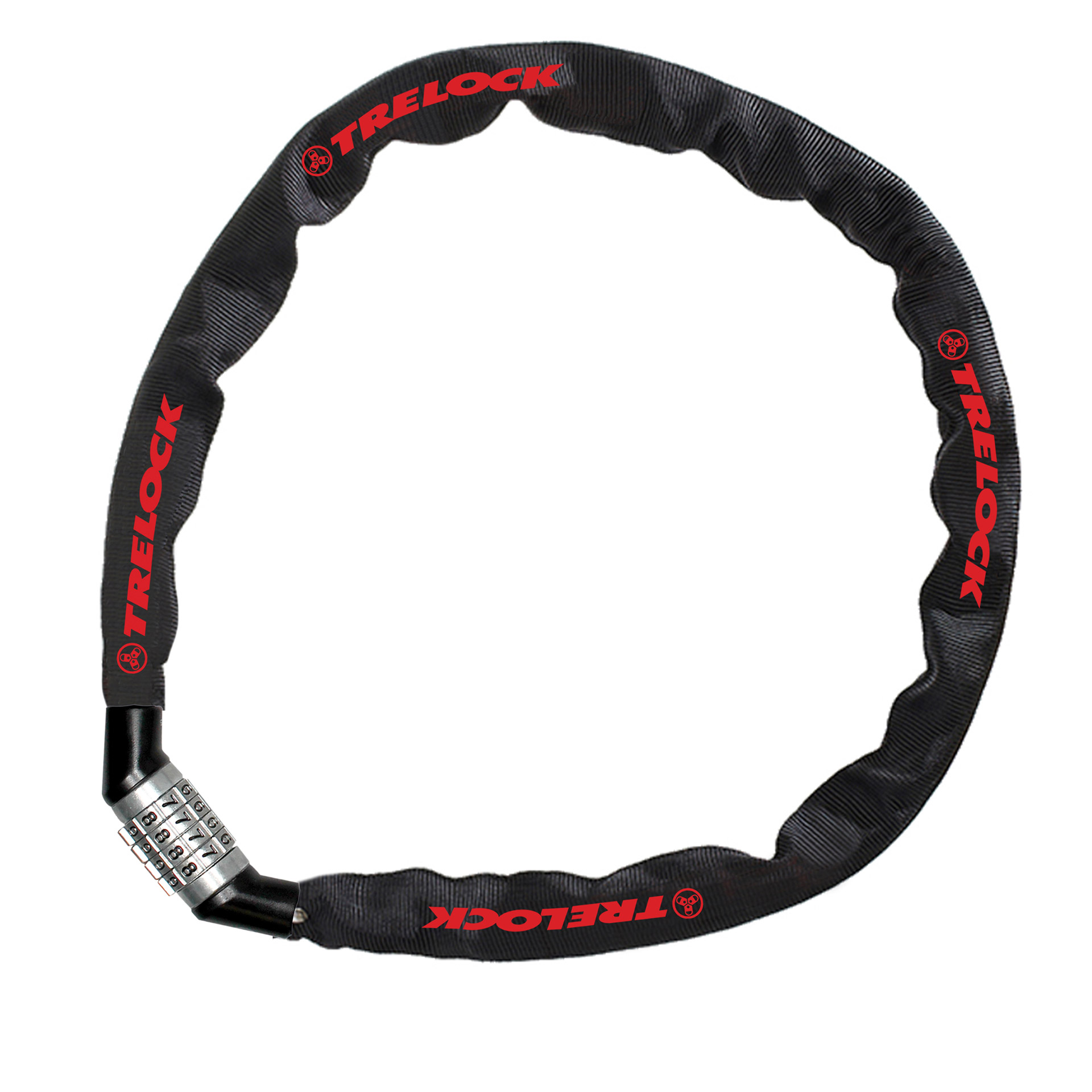 Trelock BC Kettingslot code 115/60/4mm zwart