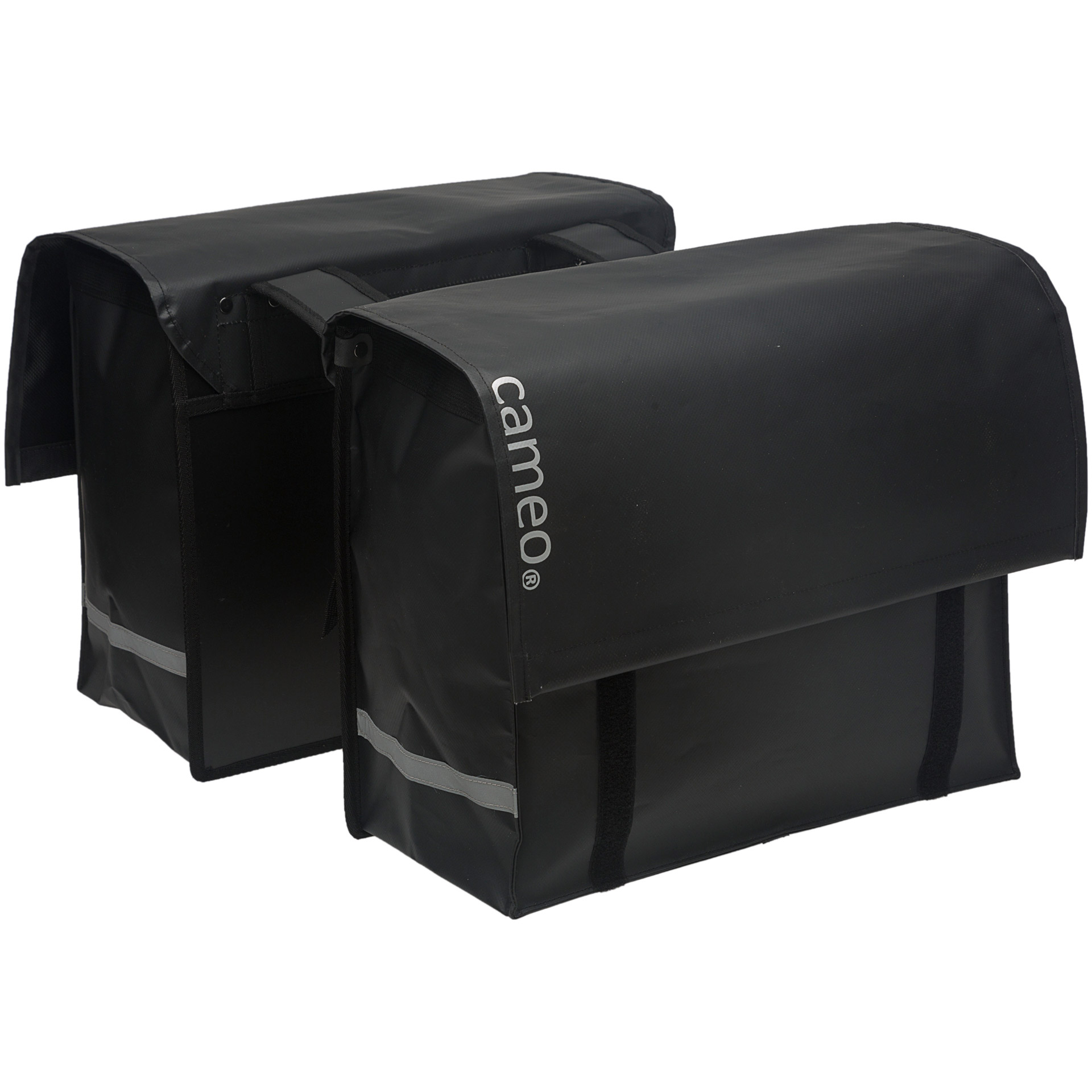 New Looxs dubbele tas Cameo Bisonyl 46l mat zwart