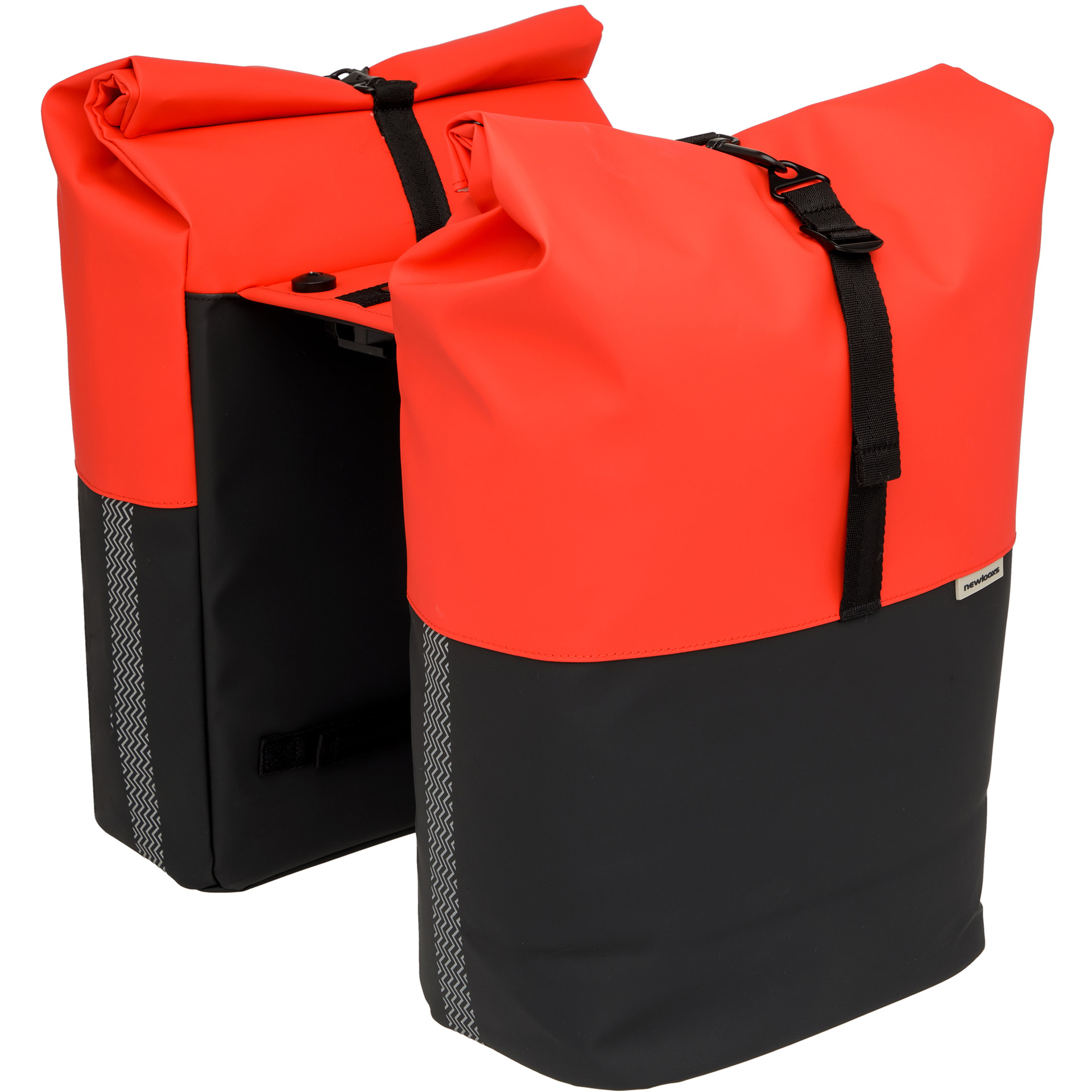 New Looxs dubbele tas Nyborg 34l rood/zwart