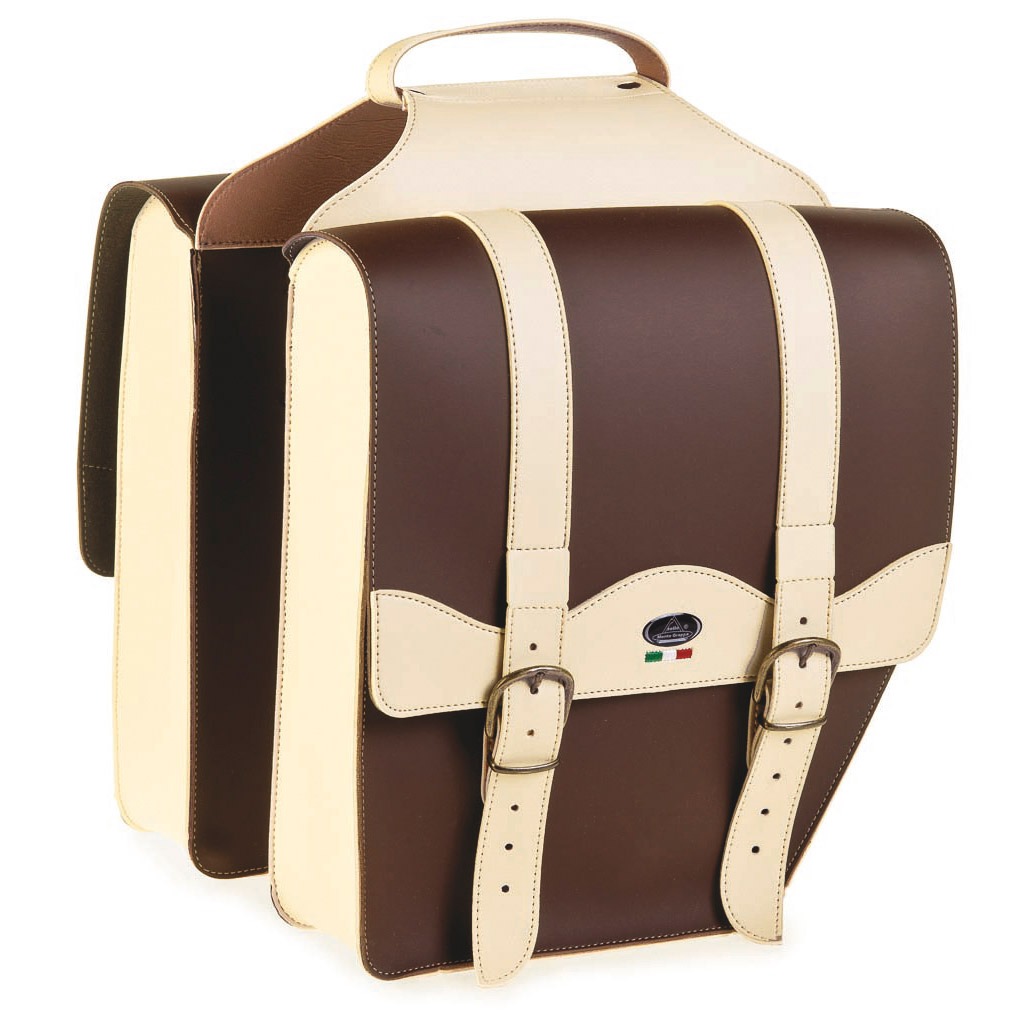 Monte Grappa dubbele tas 17L Cruiser Vintage cream/T.DiMoro
