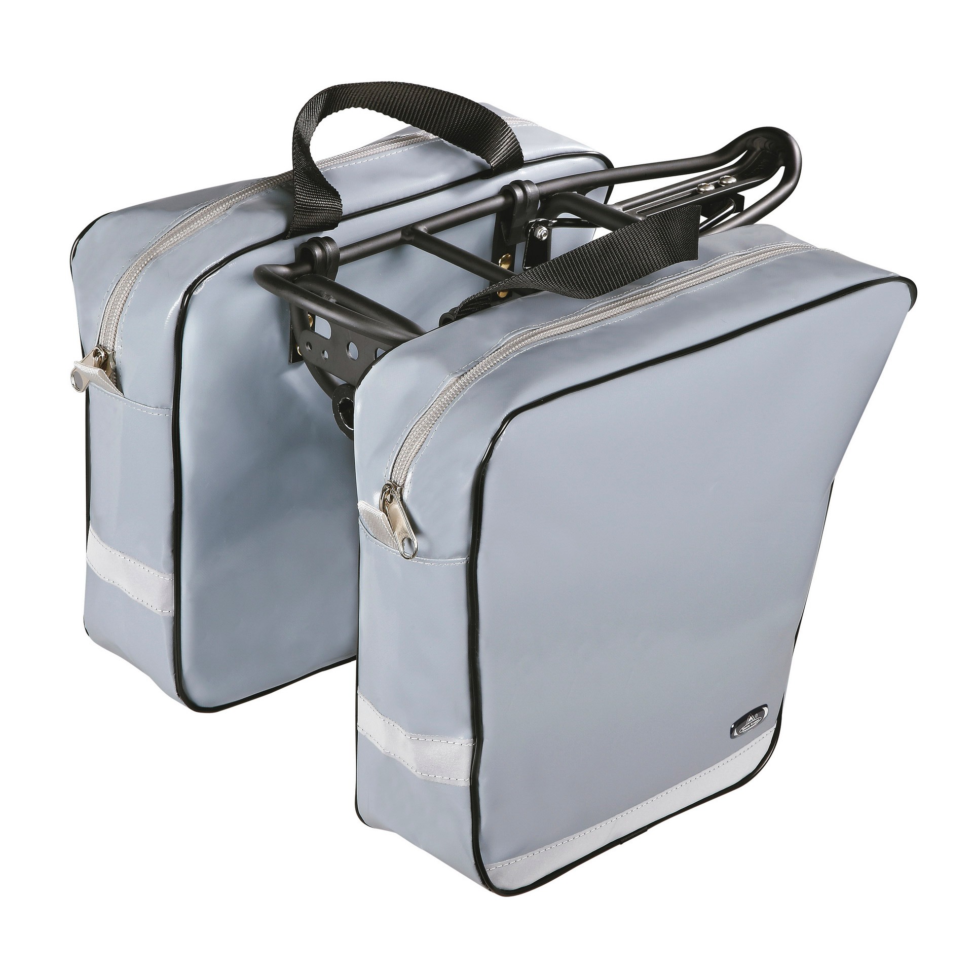 Monte Grappa pakaftas L+R  15L Varnish met rits grijs