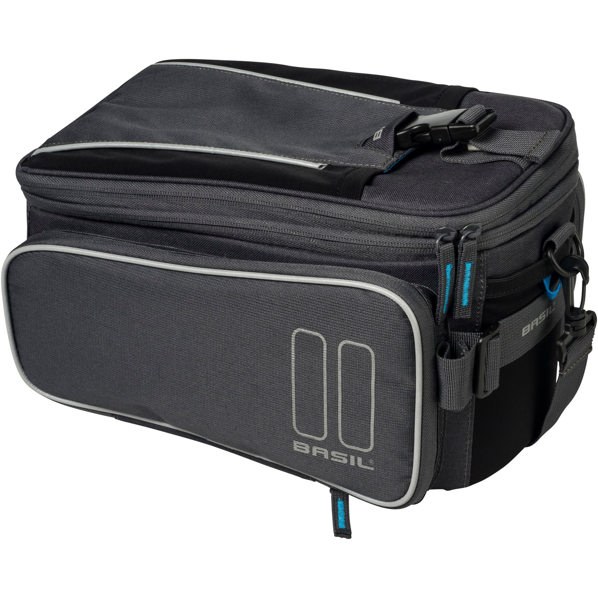 Basil design-trunkbag Sport 7/12l graphite