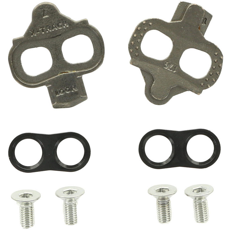 Look schoenplaatjes X-Track Easy antraciet