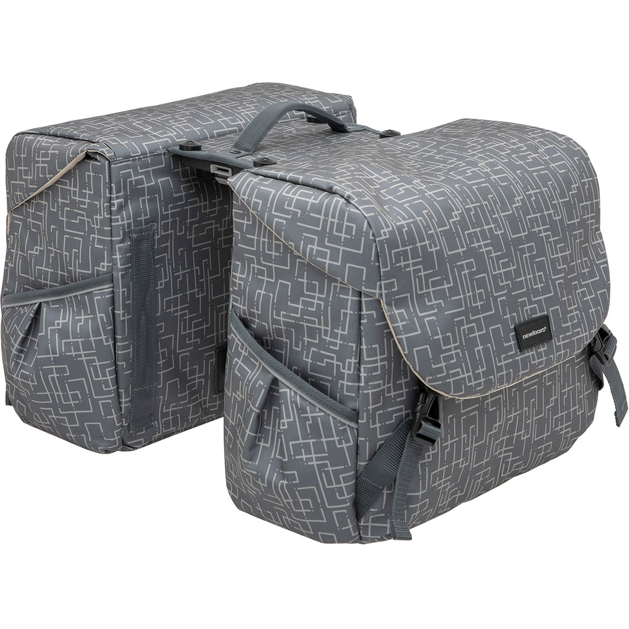 New Looxs dubbel tas Mondi Joy Ivy MIK 38l grijs