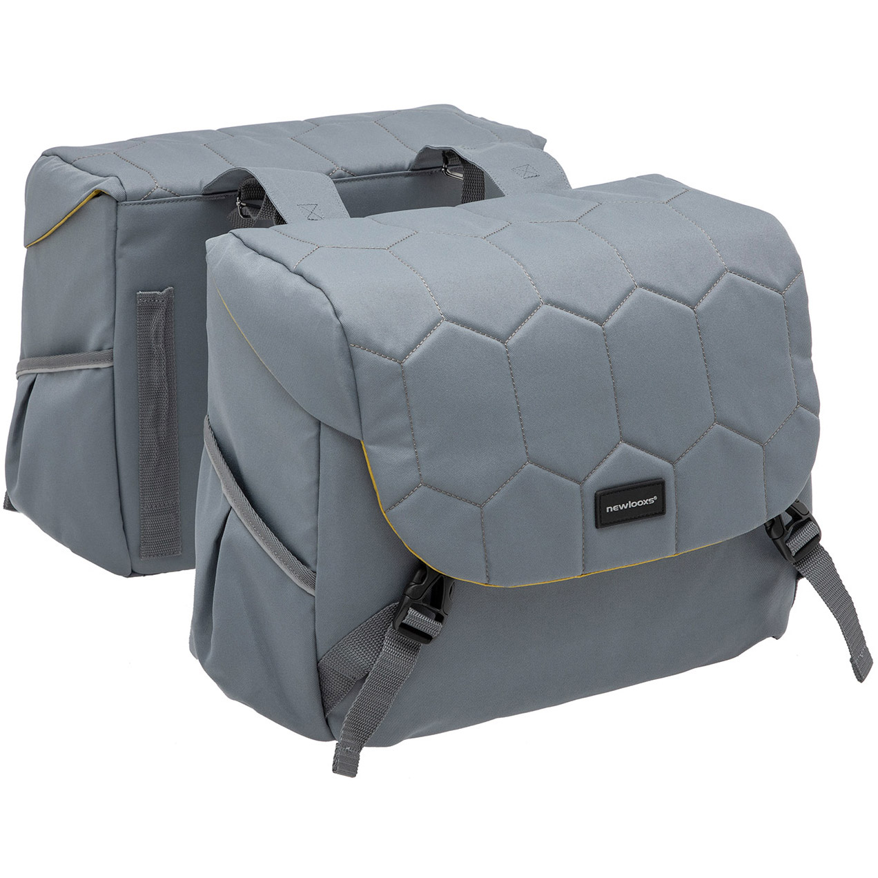 New Looxs dubbele tas Mondi Joy Quilted 38l grijs