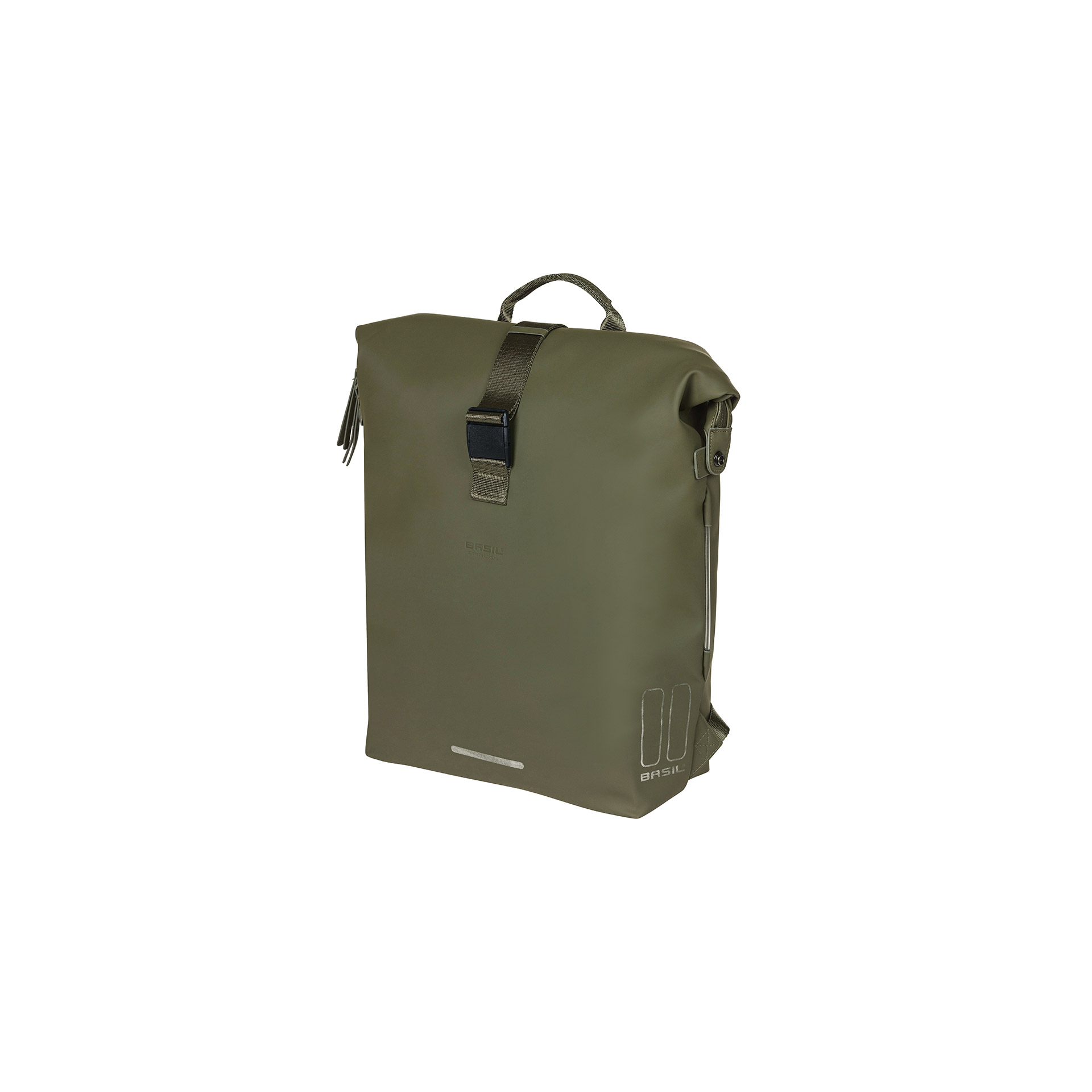 Basil rugzak SoHo Hook On Nordlicht 17l mosgroen