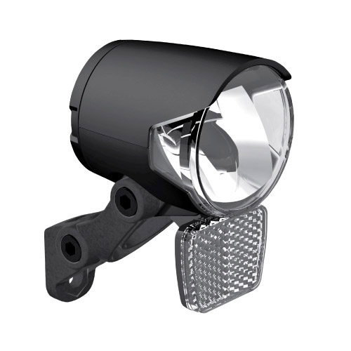 Herrmans koplamp H-Black MR4 E-bike 6-12V 120 lumen zwart