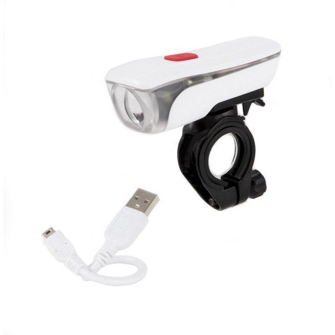 IkziLight koplamp Goodnight Ahead USB oplaadbaar wit