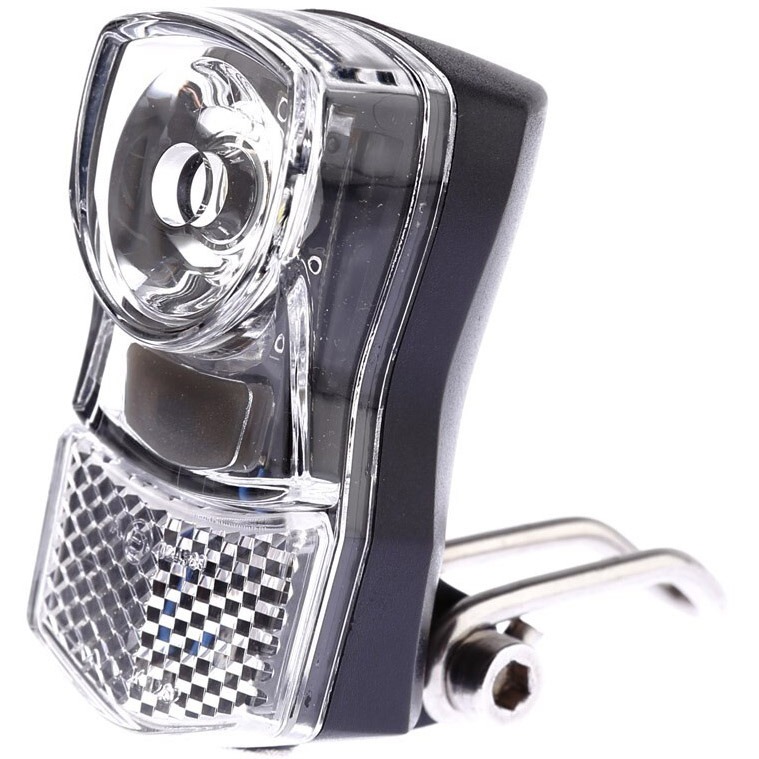 IkziLight koplamp Little met bracket 1x1W LED chroom