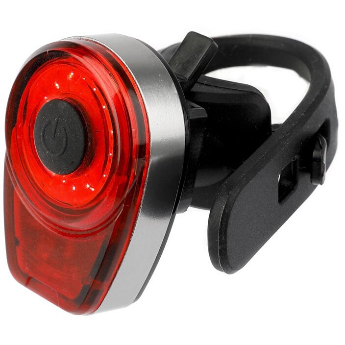 IkziLight achterlicht Round16 met rode COB LED-ring USB