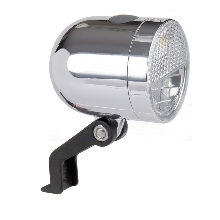 IkziLight koplamp Retro 10lux batterij chroom