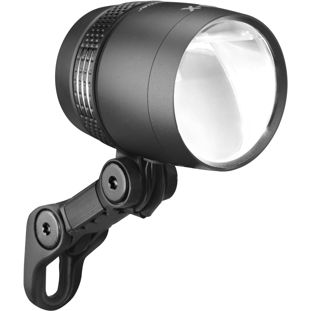 Busch & Müller koplamp Lumotec IQ-X 100lux naafdynamo zwart