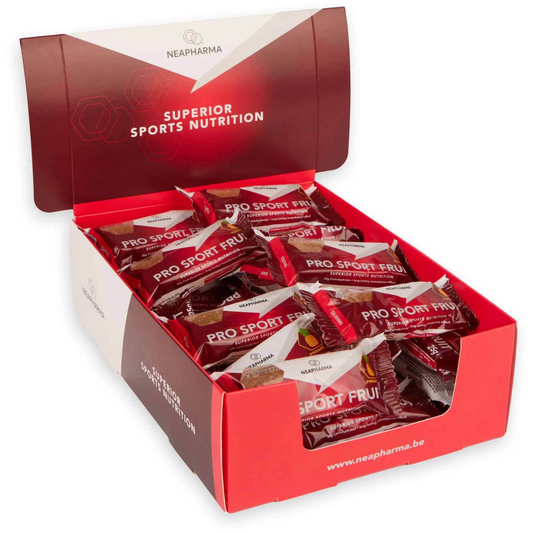 Neapharma reep Pro Sport Fruit ananas display (40st)