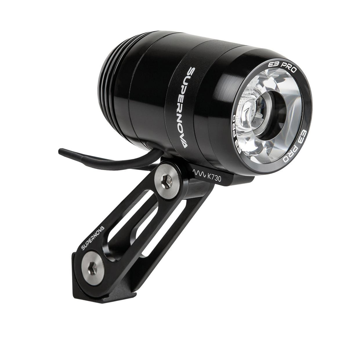 Supernova E3 Pro 2 Dynamo Koplamp, zwart