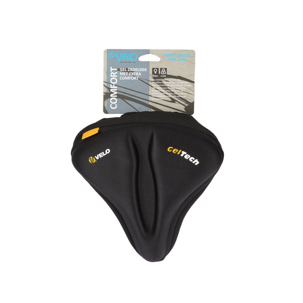 Velo zadeldek Plush gel met O-zone dames op kaart