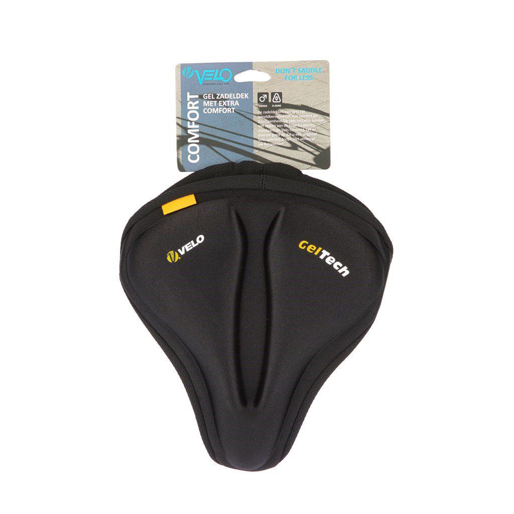 Velo zadeldek Plush gel met O-zone heren op kaart