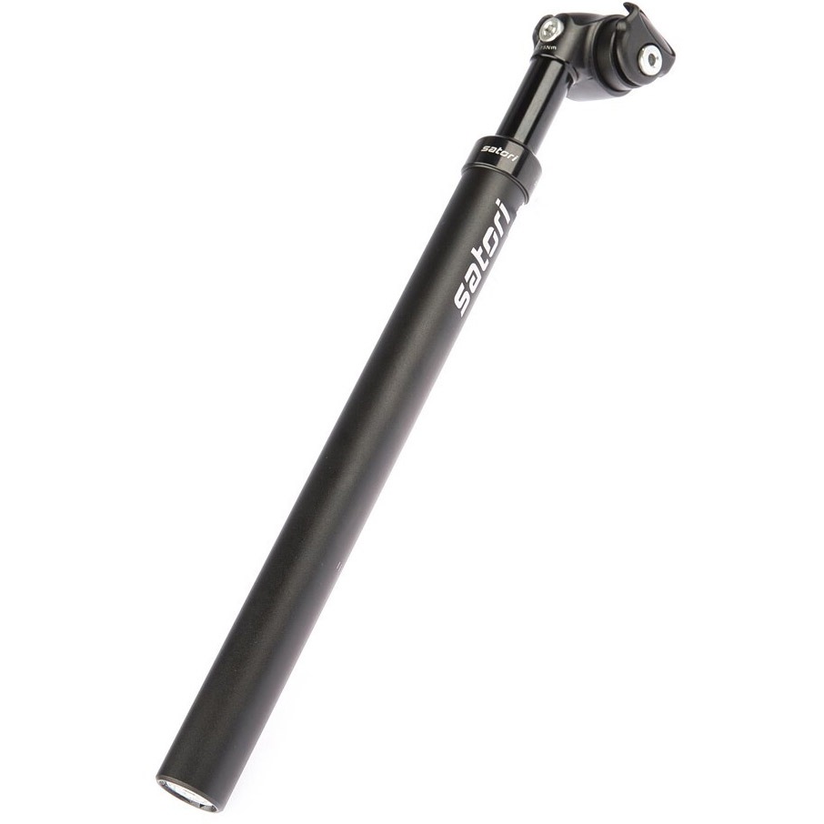 Satori verende zadelpen Elegance LT ø27.2/350mm zwart