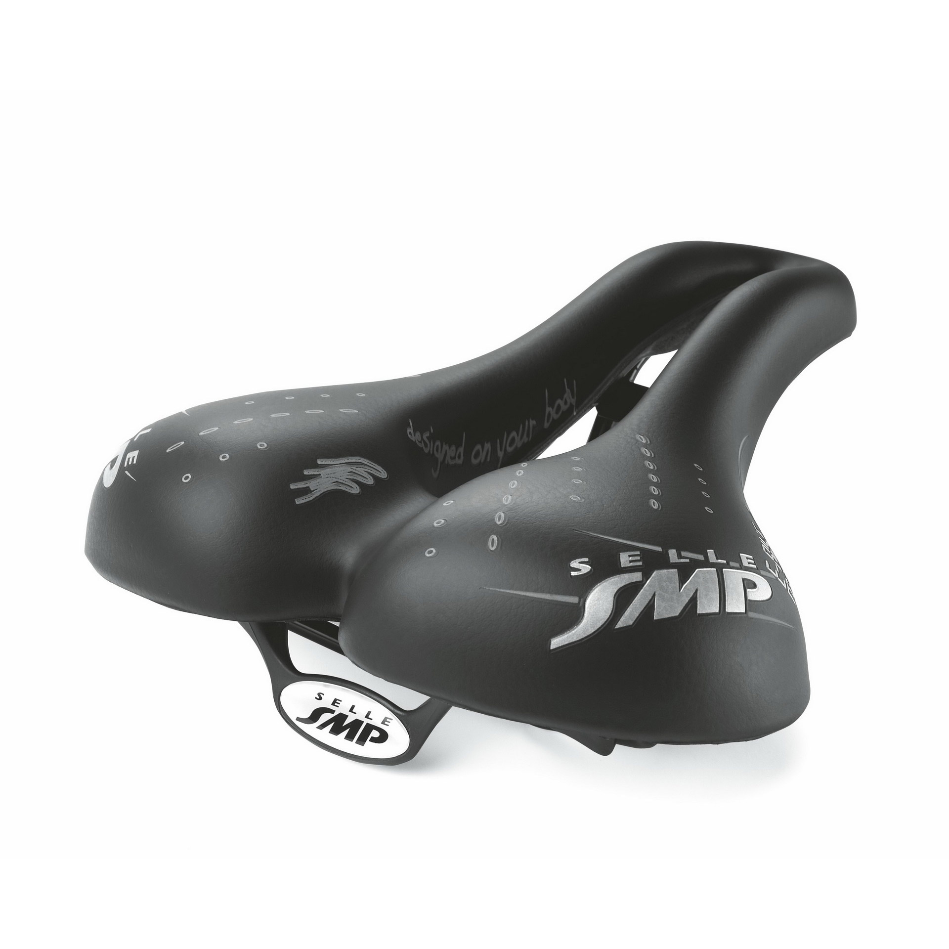 SMP zadel Tour E-Bike Medium zwart