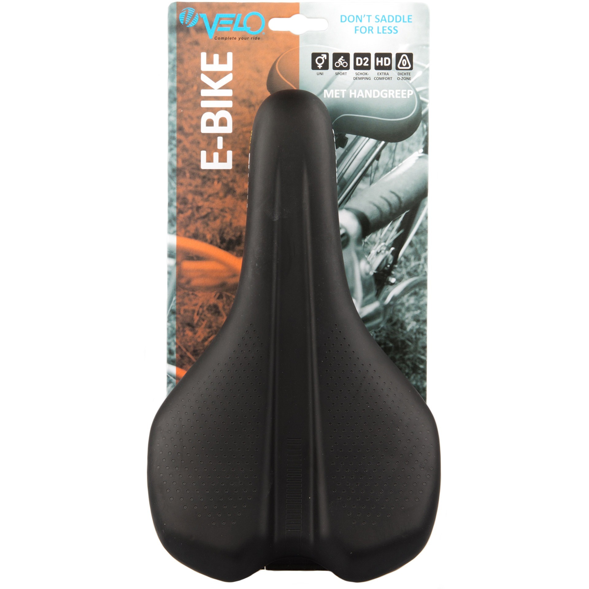 Zadel Velo E-bike met handgreep Sport (blisterkaart)