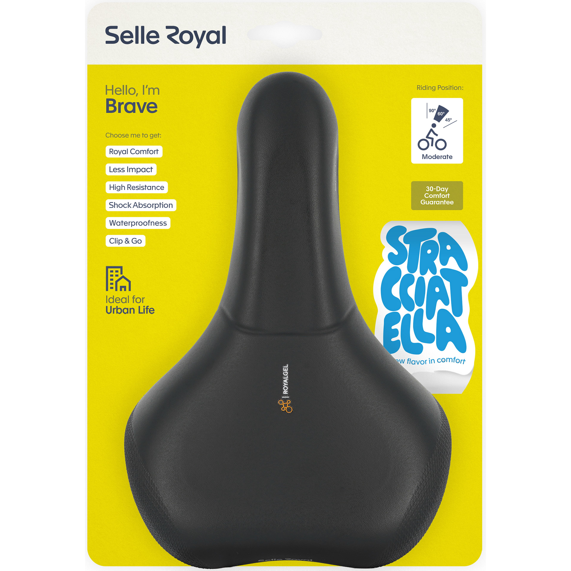 Selle Royal zadel Brave Moderate