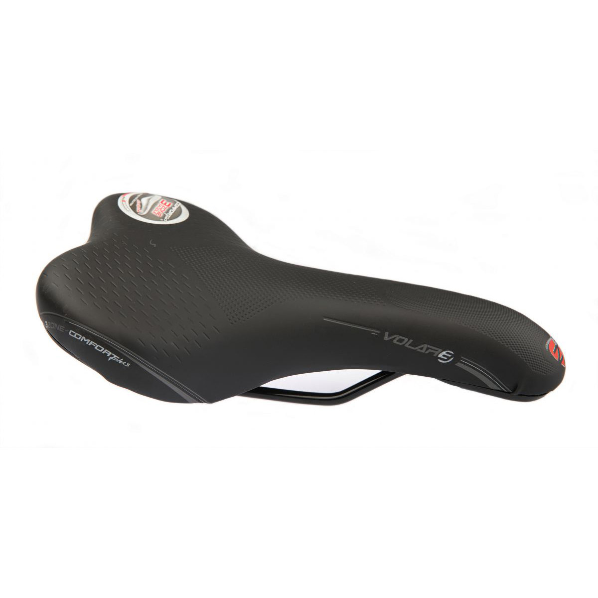 Selle Bassano zadel Volare  hybride unisex 280 x 150 zwart