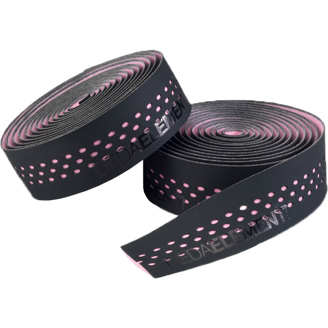 Deda stuurtape Presa 210x30mm 3mm zwart/roze