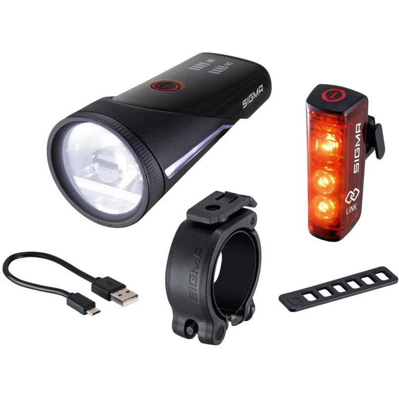 Sigma verlichtingsset Aura 100 Link QR + Blaze Link USB