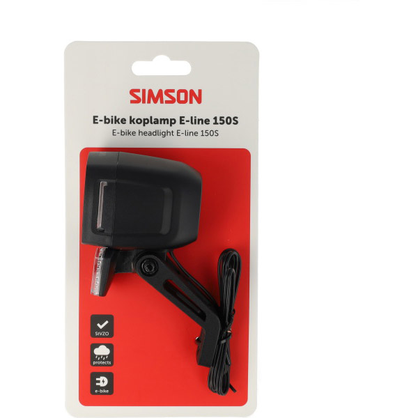 Simson koplamp Aurora E-line 150S