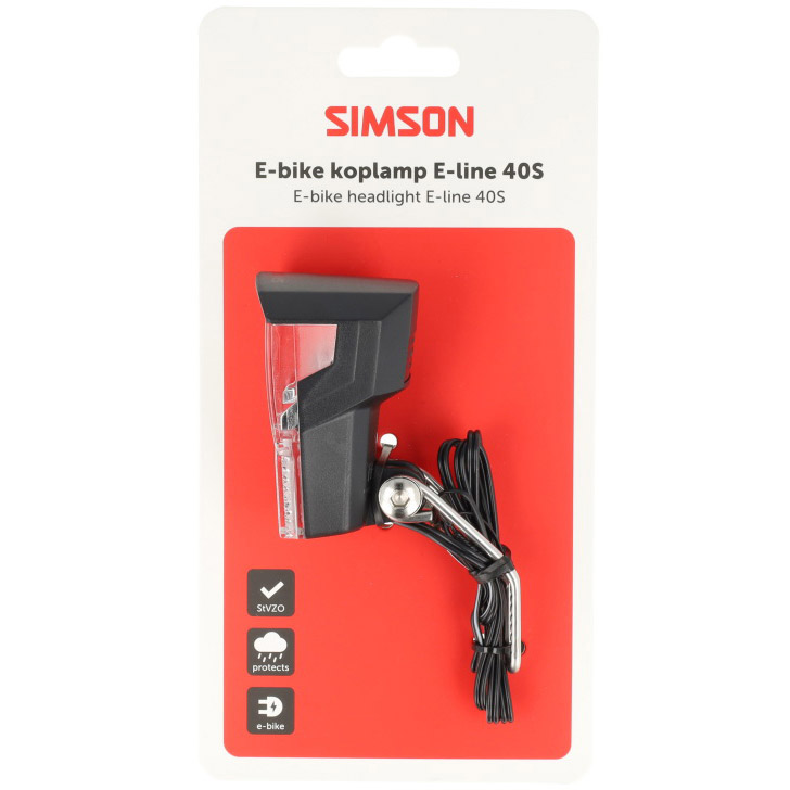 Simson koplamp Aurora E-line 40S