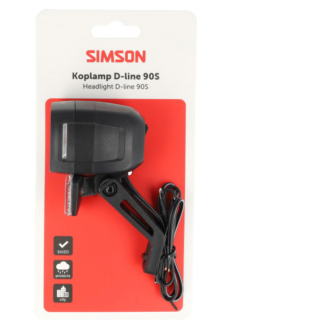 Simson koplamp Aurora D-line 90S